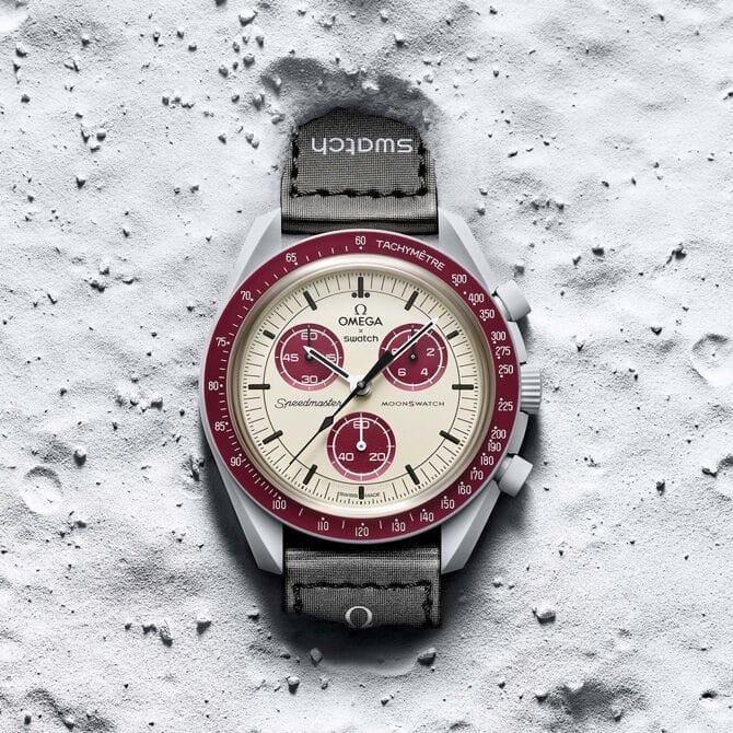 Swatch X Omega Moonswatch