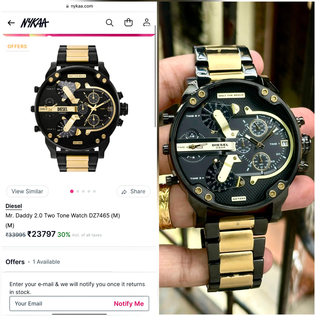 Diesel Mr Daddy Two Tone DZ7465