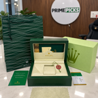 Rolex OG box presentation set at the PrimePicks office