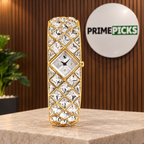 Swarovski Curiosa crystal bangle watch in Gold Tone in PrimePicks office