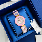 Swarovski Matrix Bangle 5679887 Pink colour in presentation box