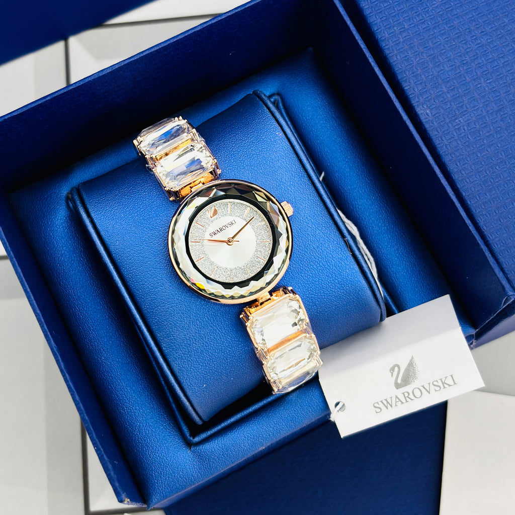 Swarovski Matrix Bangle 5679887 S-White colour in presentation box