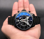 TAG Heuer Carrera tower watch — black black front