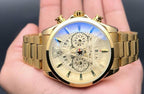 TAG Heuer Carrera tower watch — gold white