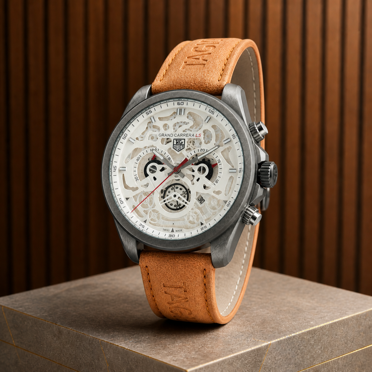 Tag Heuer Skeleton CR7 — alternate angle
