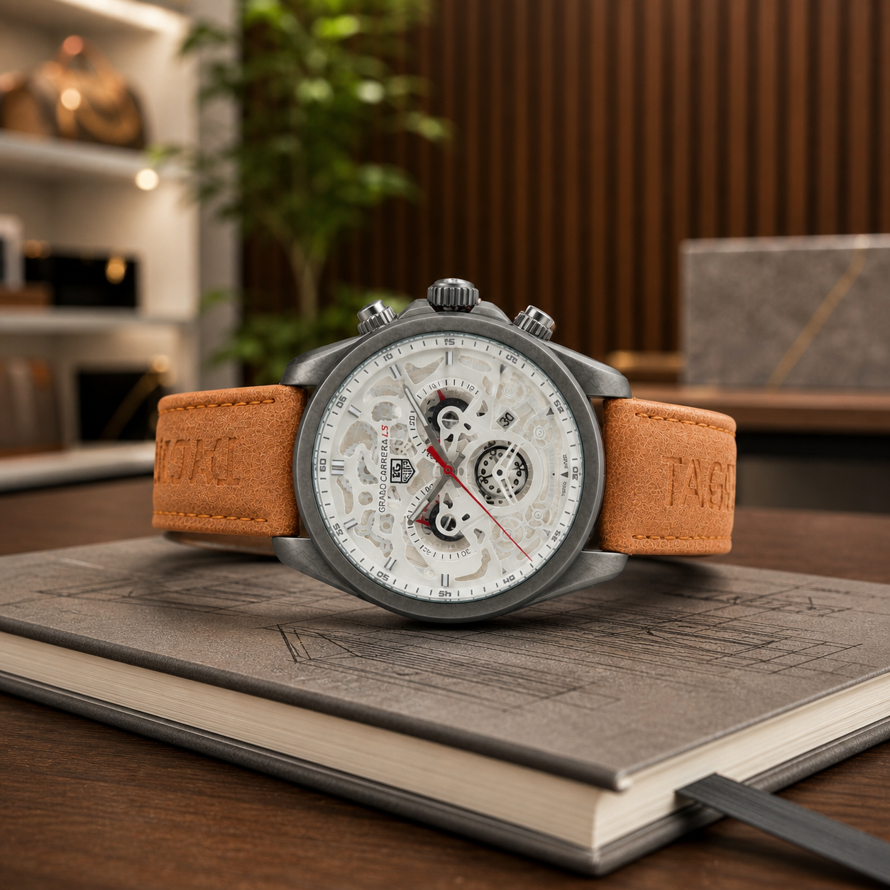 Tag Heuer Skeleton CR7 — PrimePicks office lifestyle