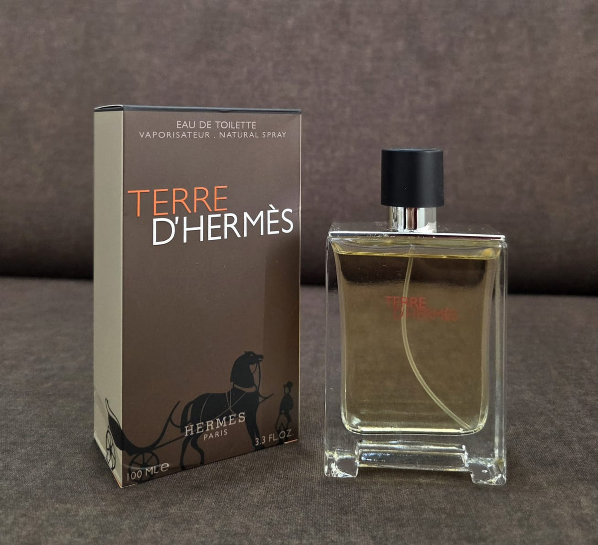 Terre d'Hermès Eau de Toilette 100 ml - original product photo