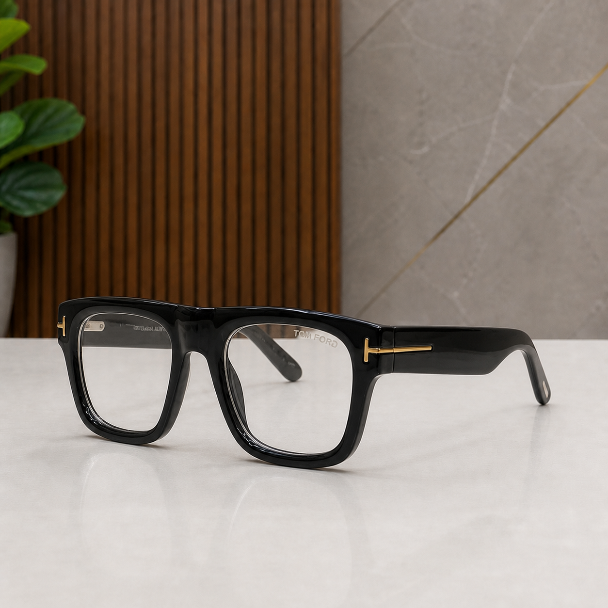 Tom Ford Model 259 frame alternate view with wide temple