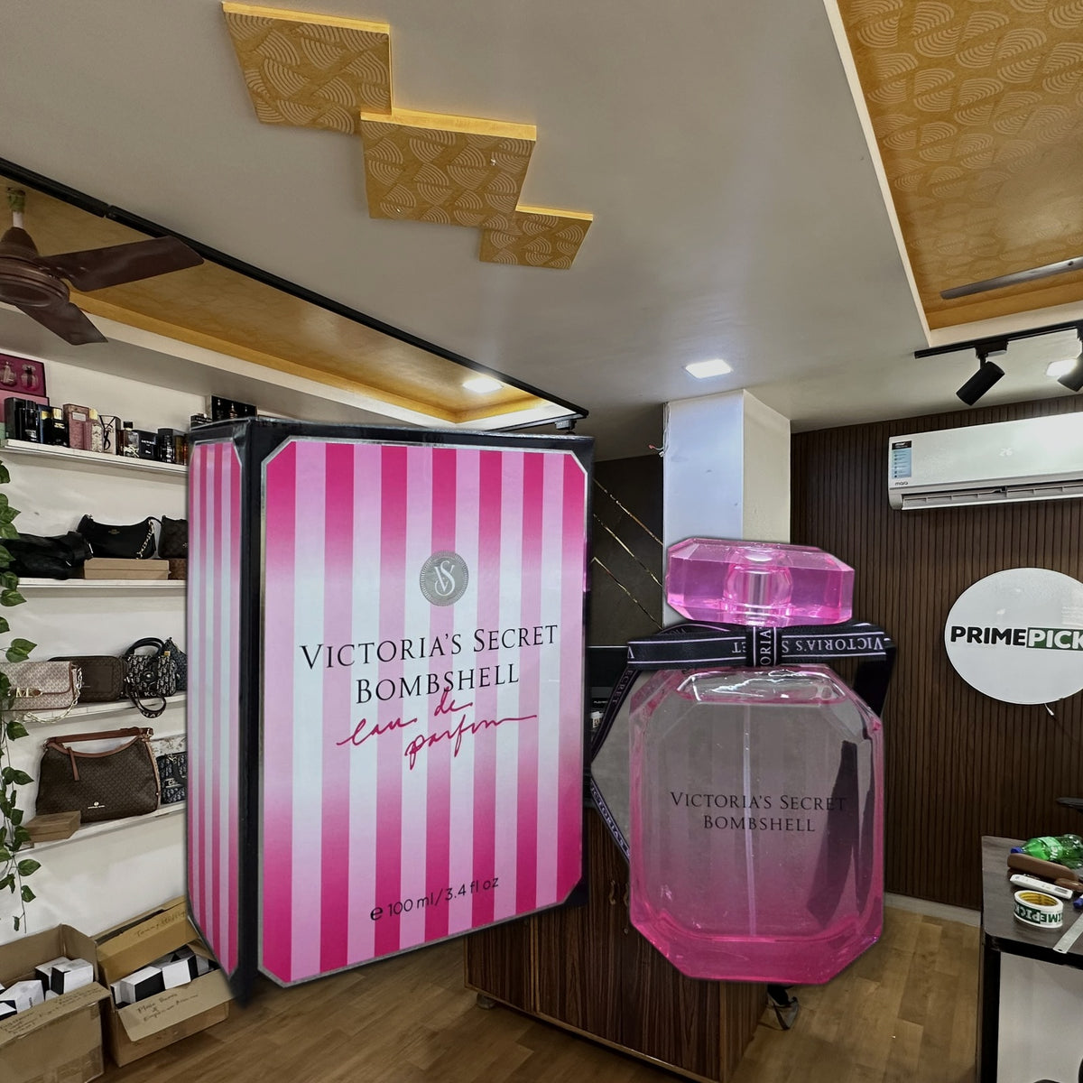 Victoria's Secret Bombshell Eau de Parfum 100 ml – Striped Box