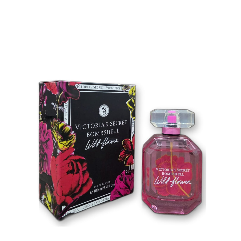 Victoria's Secret Bombshell Wild Flower Eau de Parfum 100 ml - White background