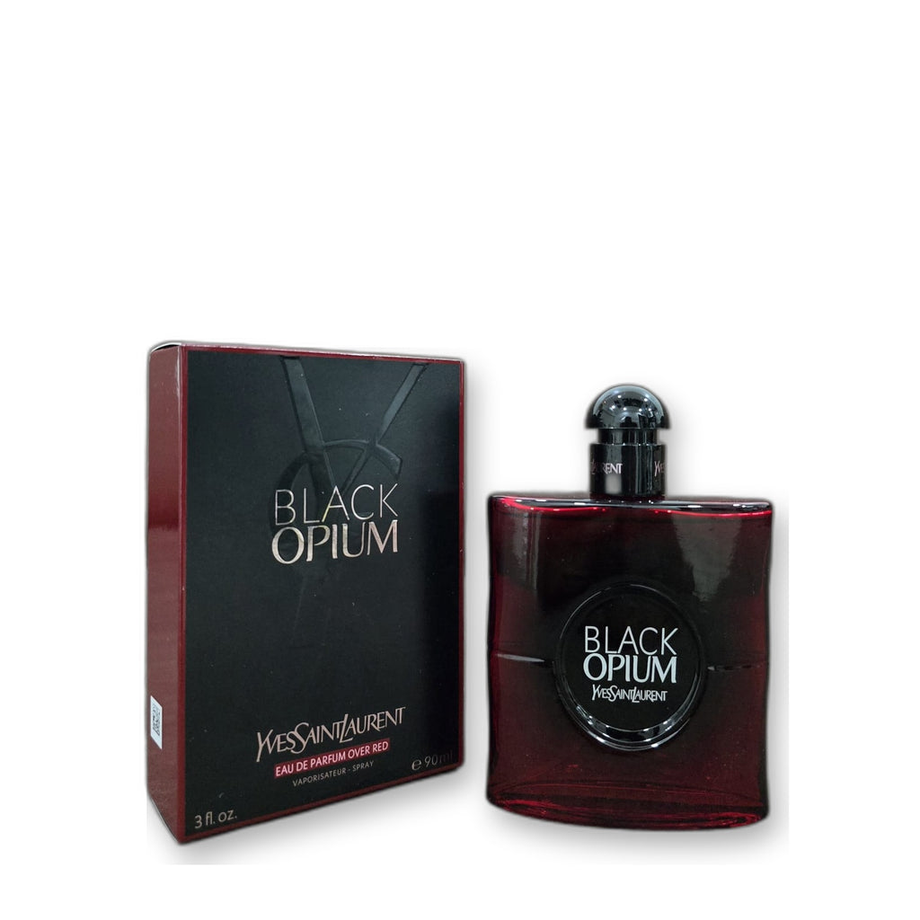 Yves Saint Laurent Black Opium Over Red Eau de Parfum 90 ml white background hero